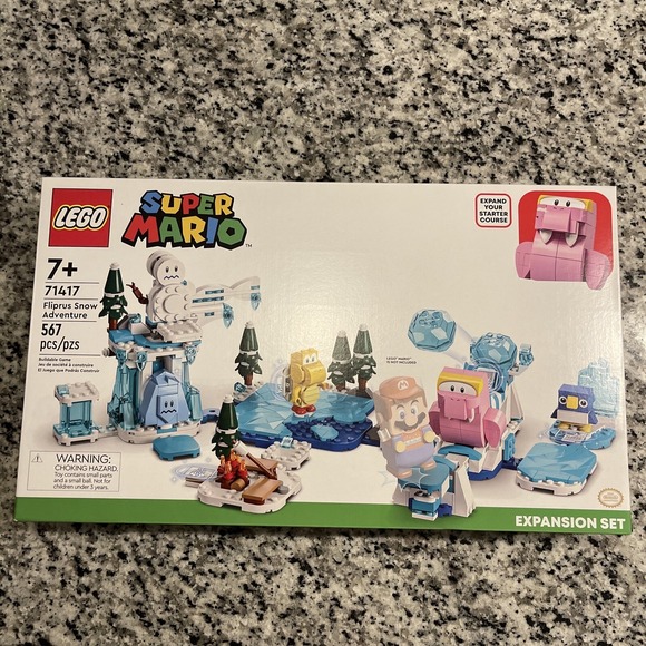 LEGO Super Mario Fliprus Snow Adventure 71714 Expansion Set New Sealed - Picture 4 of 6